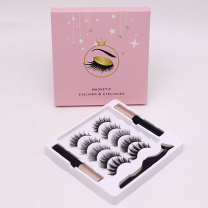 Ecstasy Magnetic Eyelashes Eyeliner Mink Waterproof