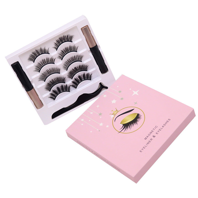 Ecstasy Magnetic Eyelashes Eyeliner Mink Waterproof